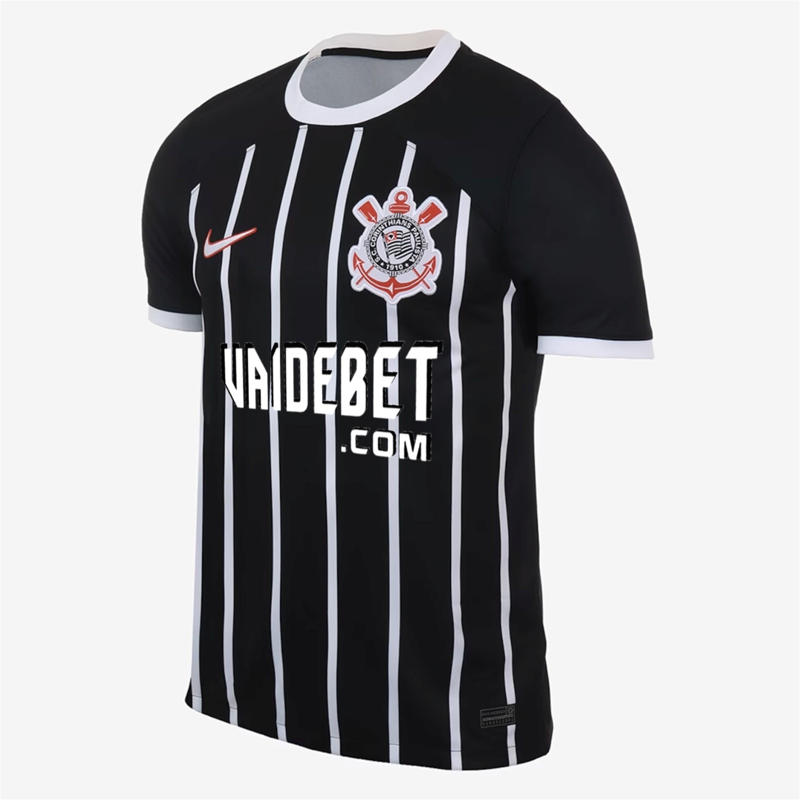 Nuevo! Jersey Corinthians Brasil 2024/2025 Visita Negro Talla L.