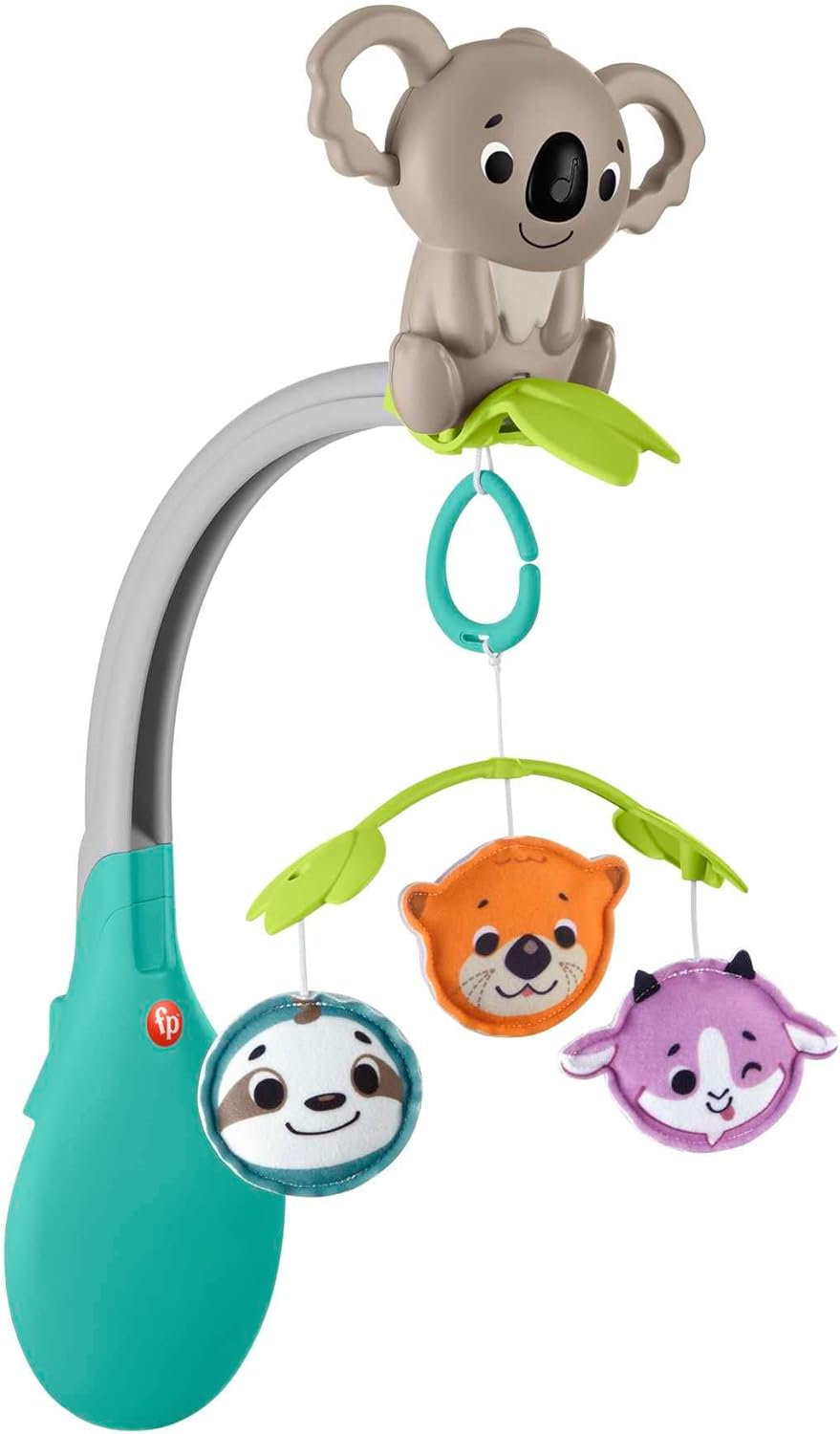 Fisher Price,Baby, Móvil Koala para Bebé, Recién Nacido Dulces Sentidos Sensimals, Baby,.