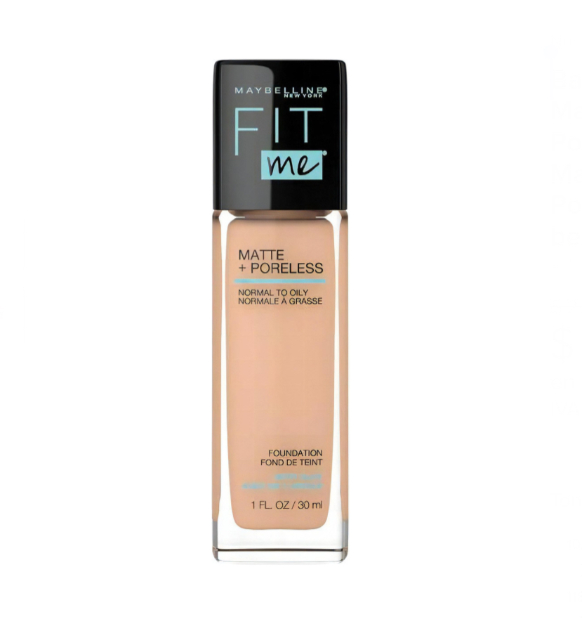 Base De Maquillaje Maybelline Fit Me Fps 22 Matte 30 Ml Tono 128 Warm nude.