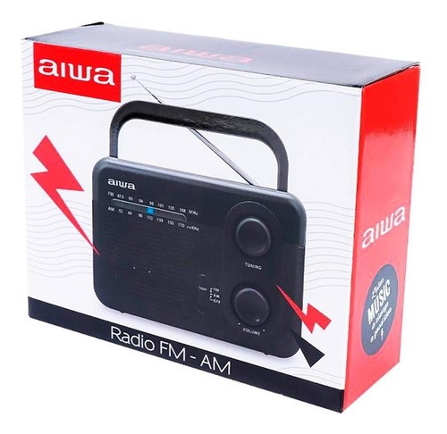 Radio Analógico Am Fm Portátil Aiwa Awfml4
