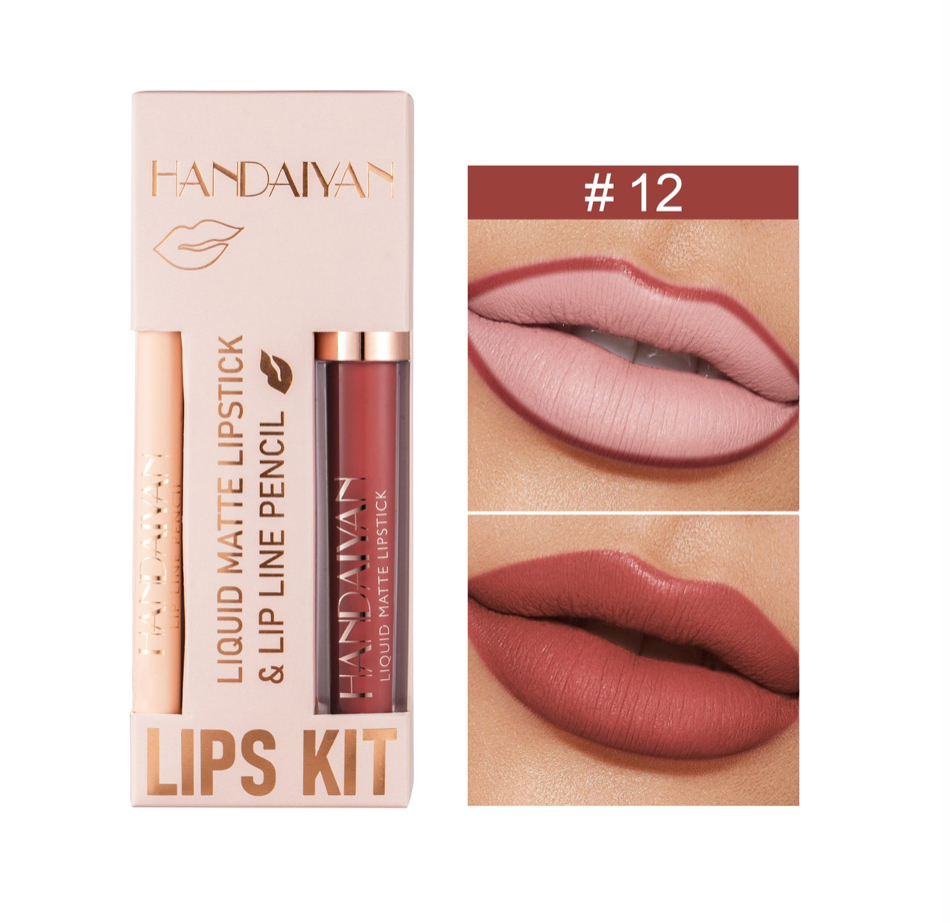 Lápiz Labial Líquido Lápiz De Labios Mate 12.