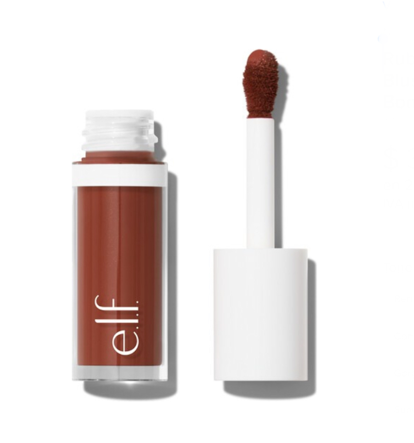 Rubor Liquido Elf Camo Liquid Blush Tono Del Maquillaje Bronze Bombshell.