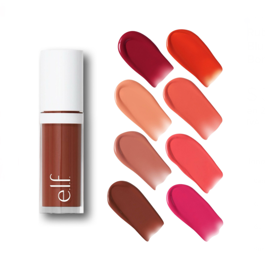 Rubor Liquido Elf Camo Liquid Blush Tono Del Maquillaje Bronze Bombshell.