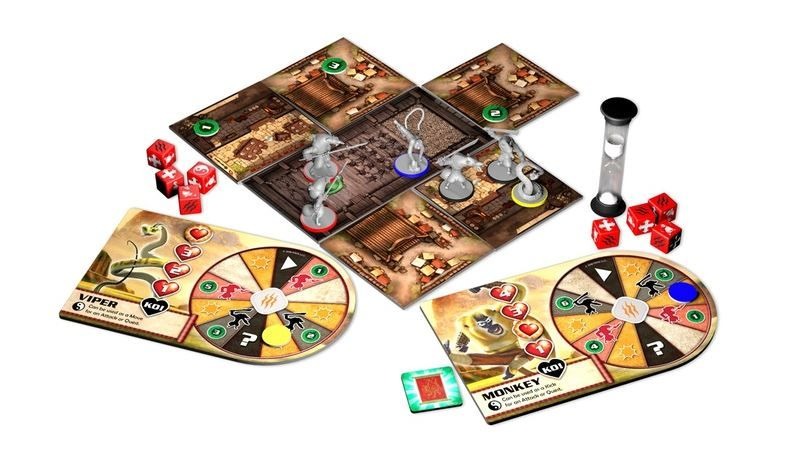 Kung Fu Panda Inglés Modiphius Entertainment Juego 2 a 4 Jugadores
