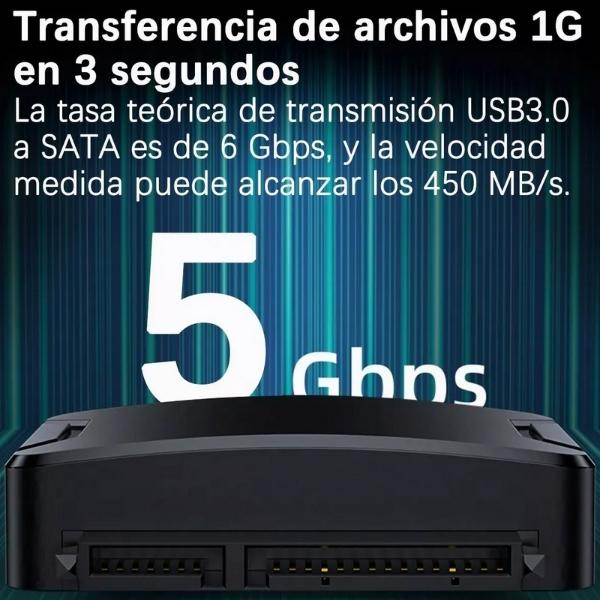 Adaptador Usb 3.0 A Sata Para Ssd Hdd 2.6 (24)