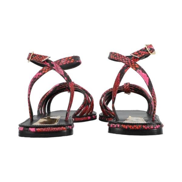 Sandalia De Plataforma Para Mujer Color Chabacano De LÃ¡tigo