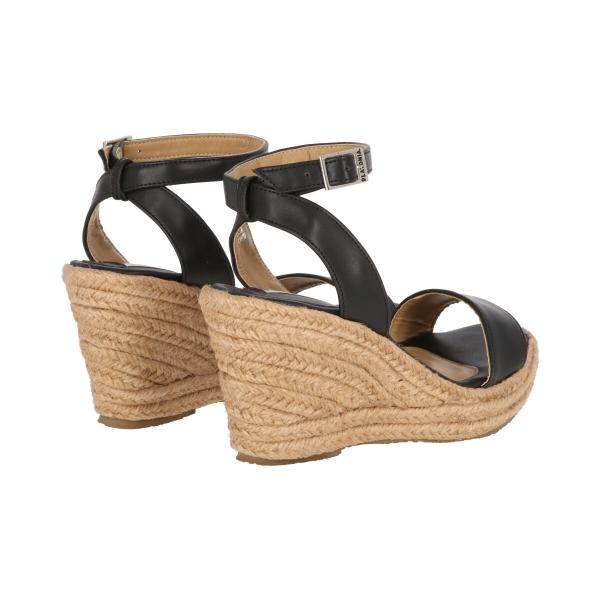 Sandalia De Plataforma Baja Con Látigo Ajustable Color Azul Celeste Para Mujer