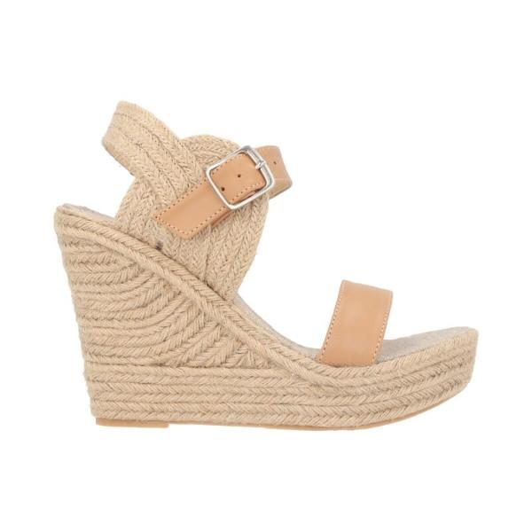 Alpargata De Plataforma Yute Natural Para Mujer Beige Con Látigo