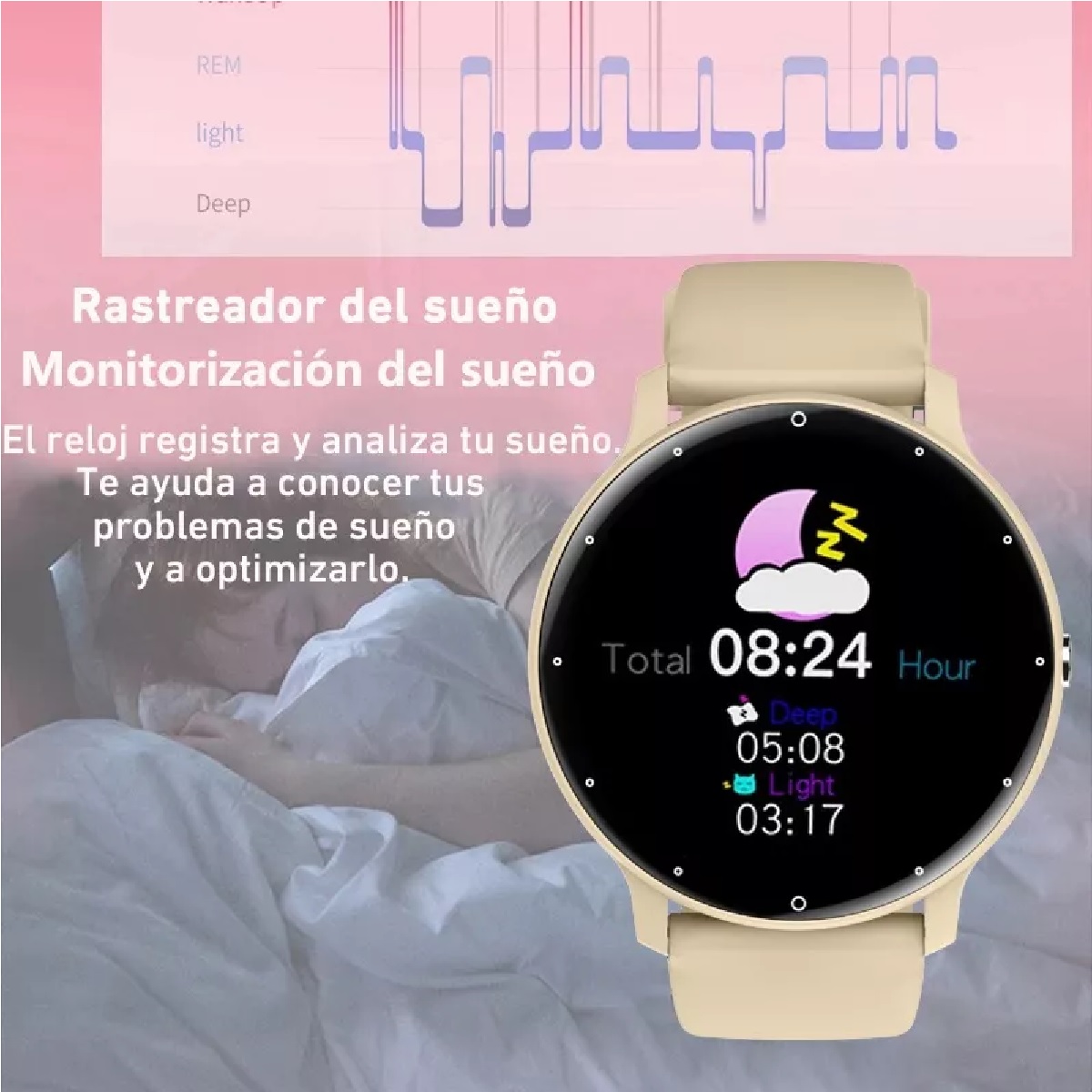 Reloj stylea deportivo conectado e inteligente hotsell