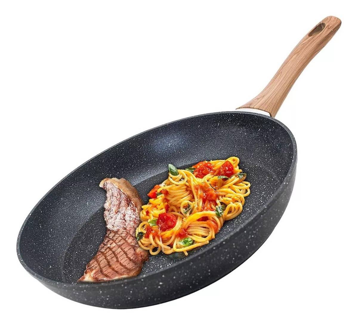 Sartén Antiadherente Cocina Menaje 20cm Aluminio Alemán.