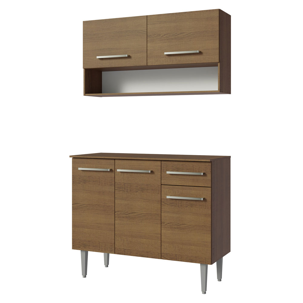 Cocina Integral Modular Madesa Emilly 105cm MM.