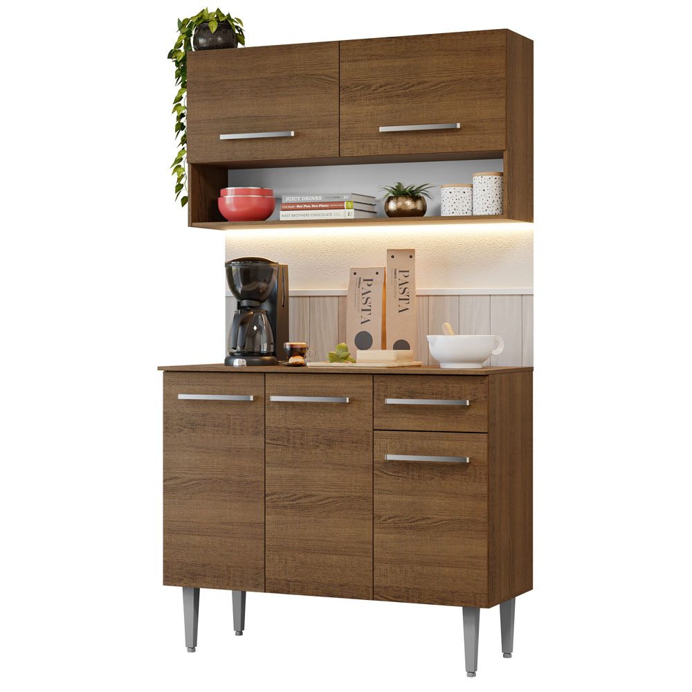 Cocina Integral Modular Madesa Emilly 105cm MM.