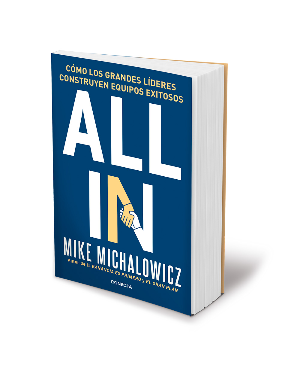 Libro All In Autor Mike Michalowicz.