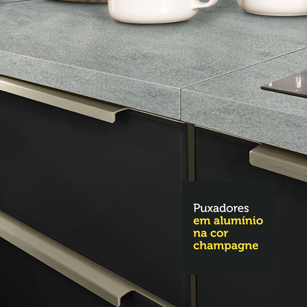 Cocina Integral Modular Madesa Lux 320cm BN.