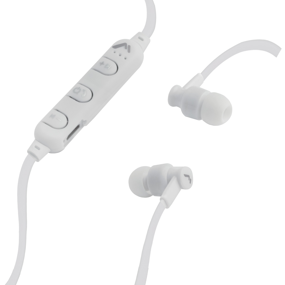 Audífonos Inalámbricos Bluetooth Con Cable Plano Y Manos Lib.