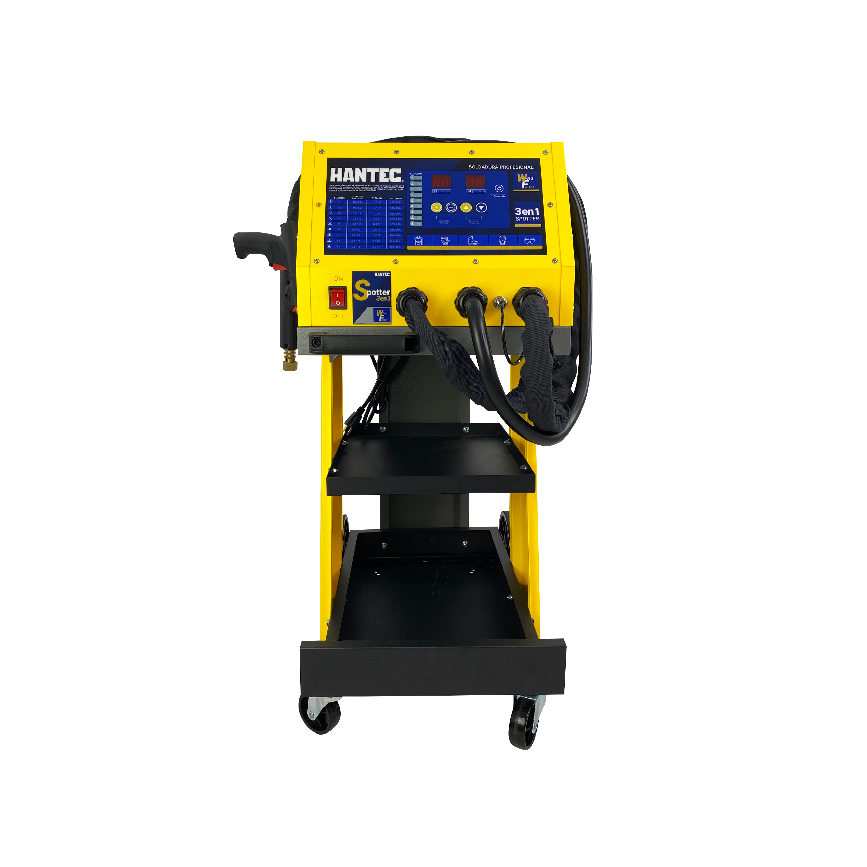 Spotter Hantec Para Hojalateria 3 En 1 Saca Abolladuras motor 110v.