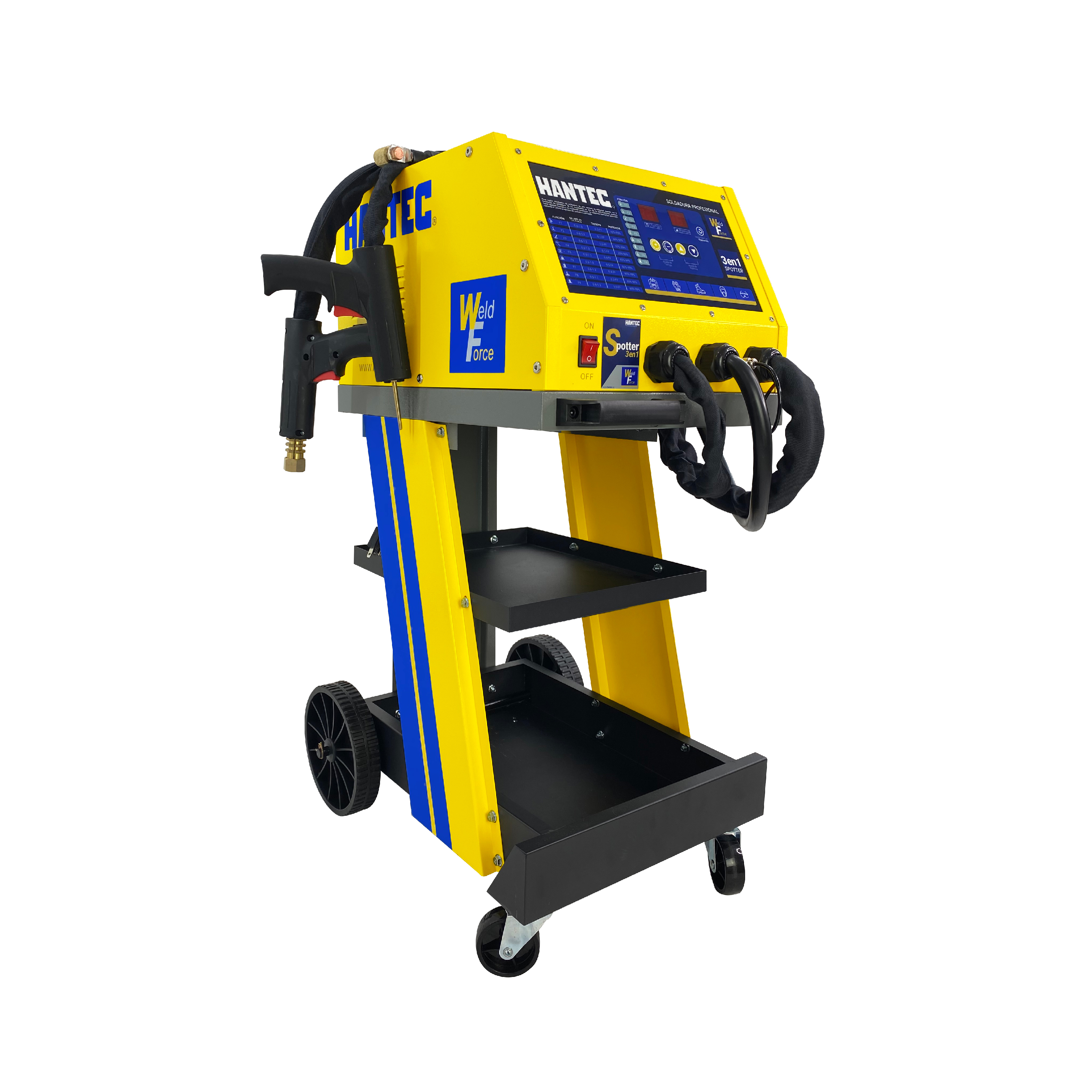 Spotter Hantec Para Hojalateria 3 En 1 Saca Abolladuras motor 110v.
