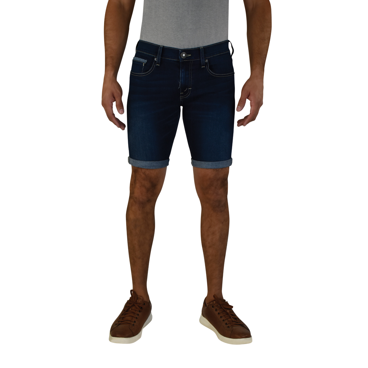 Bermuda De Mezclilla Hummo Hombre Con Jareta