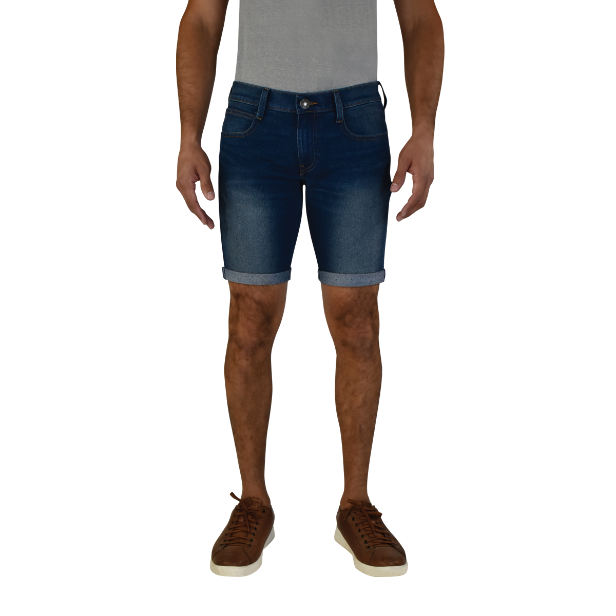 Bermuda De Mezclilla Hombre