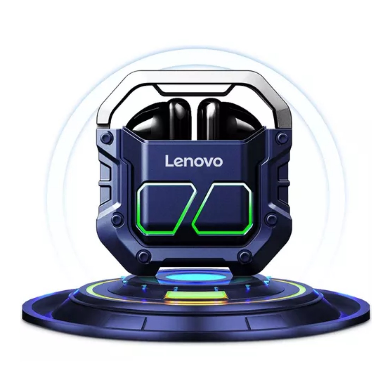 Audífonos Lenovo Xt81 Thinkplus Livepods Bluetooth 5.3 Audífonos Gamer TWS con Luces LED