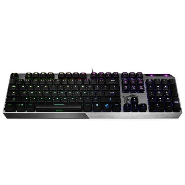 Teclado Mecánico Gamer MSI Vigor GK50 Low Profile RGB Switch Kailh Low Profile Alámbrico Inglés