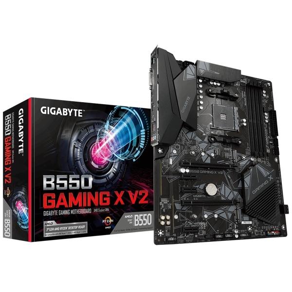 Tarjeta Madre Gigabyte ATX B550 GAMING X V2 (rev. 1.0/1.1/1.2) S-AM4 AMD B550 HDMI 128GB DDR4 para AMD