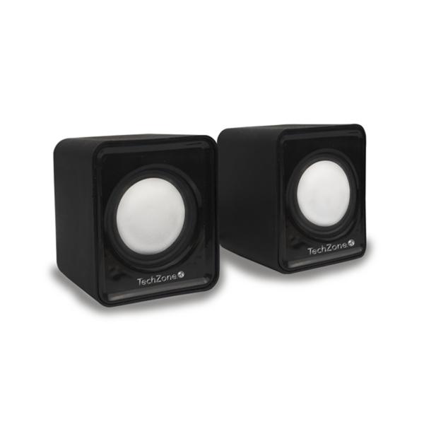 Bocinas TechZone TZBOC Jack 3.5mm Alimentación USB