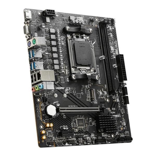 Tarjeta Madre MSI Micro-ATX PRO A620M-E S-AM5 AMD A620 HDMI 96GB DDR5 para AMD