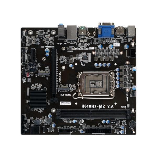Tarjeta Madre ECS Intel H610H7-M2 S-1700 64GB DDR4