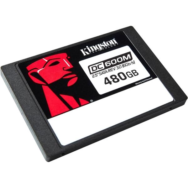 Unidad De Estado Solido SSD para Servidor Kingston DC600M 480GB SATA III 2.5'' 7mm