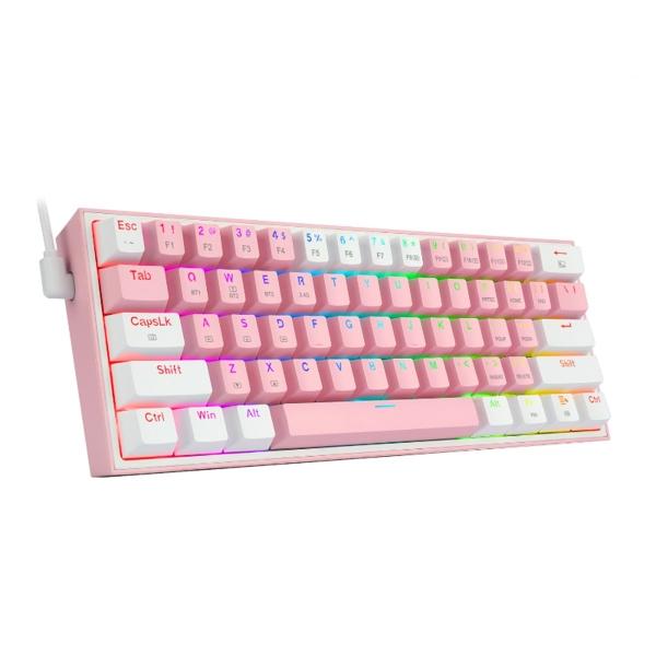 Teclado Mecánico Gamer Redragon Fizz Pro K616 RGB Red Switch Inalámbrico RF Bluetooth Ingles