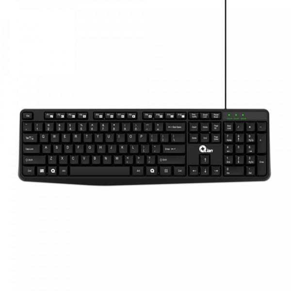 Kit de Teclado y Mouse Qian QKX-20603 Alámbrico USB Español