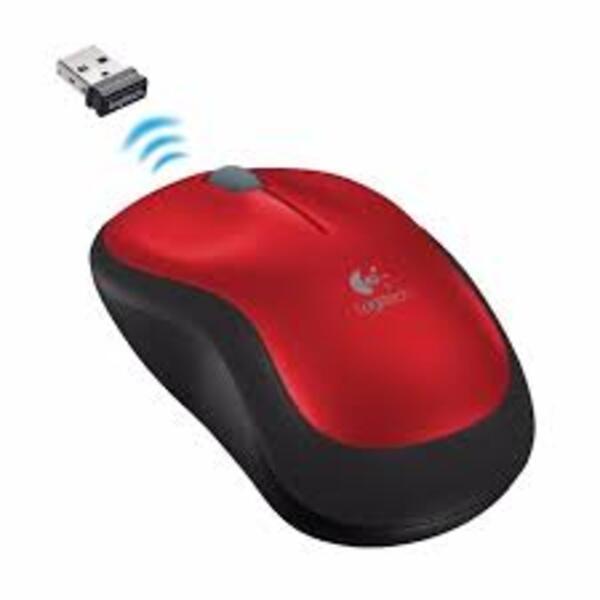 Mouse Logitech Óptico M185 Inalámbrico