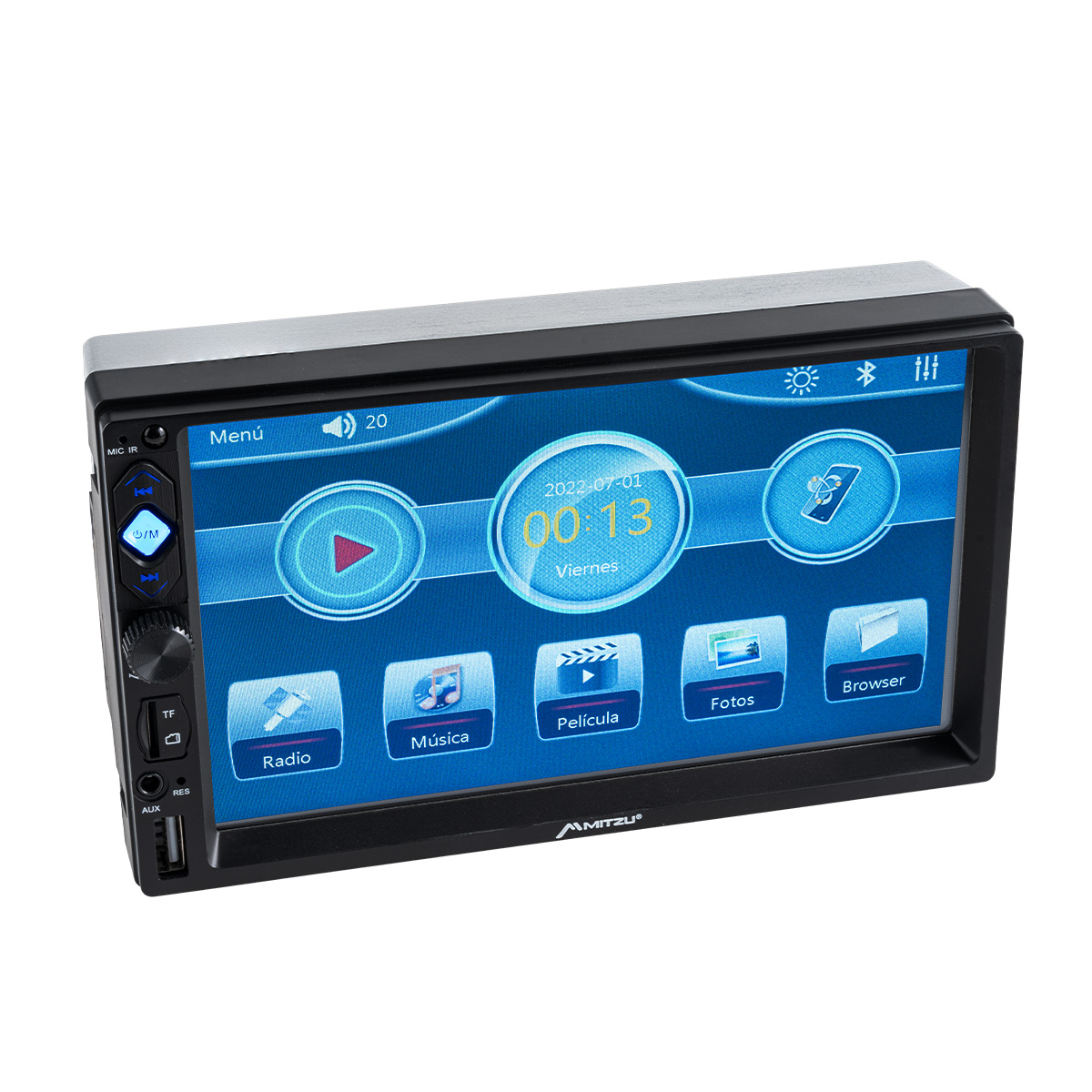 Autoestéreo Mitzu Touch 7 Pulgadas Mcs-9988.