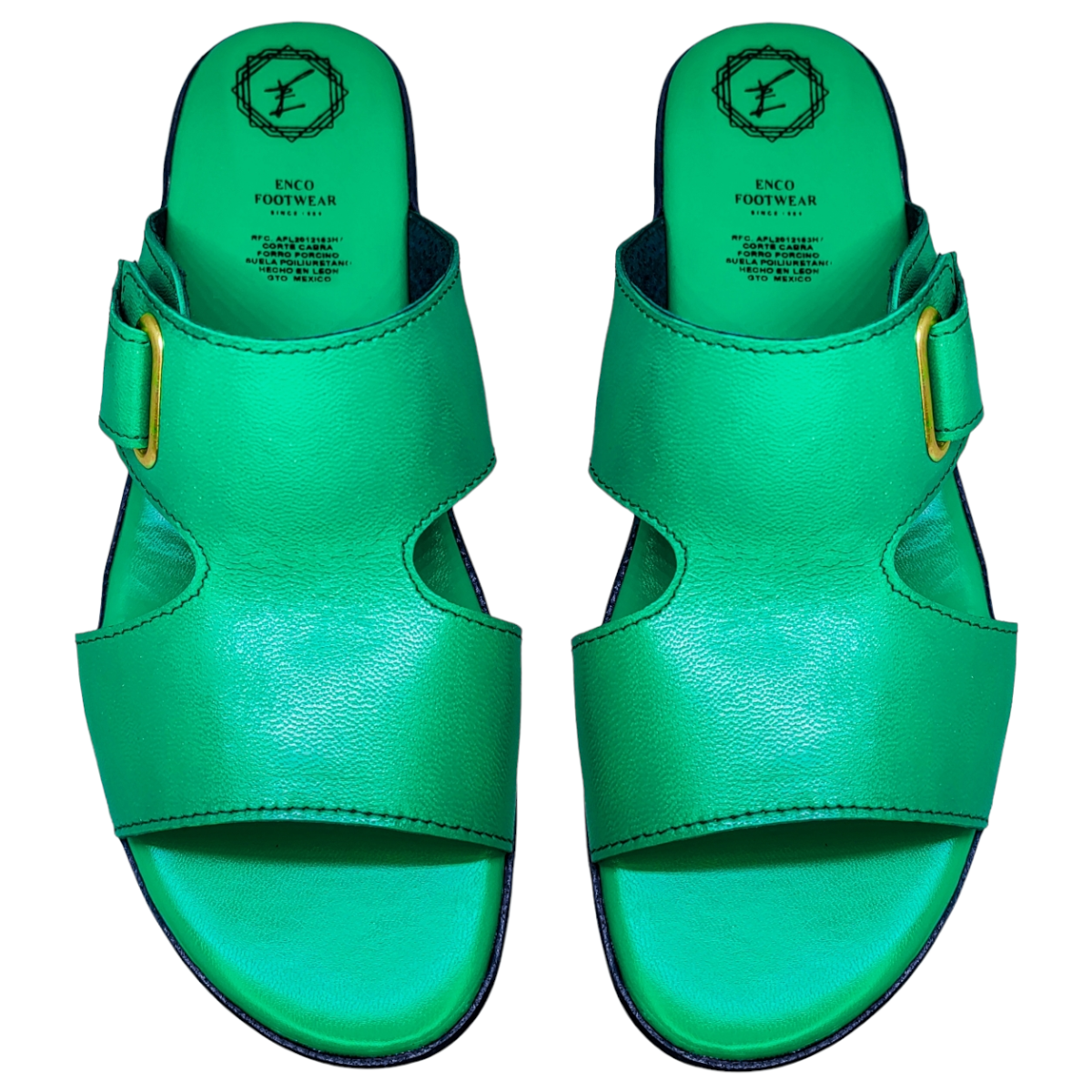 Huarache verdes mujer on sale