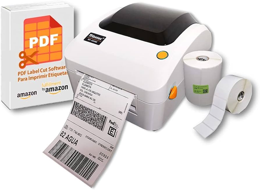 Impresora de Etiquetas Termica Directa Ribetec RT-420ME