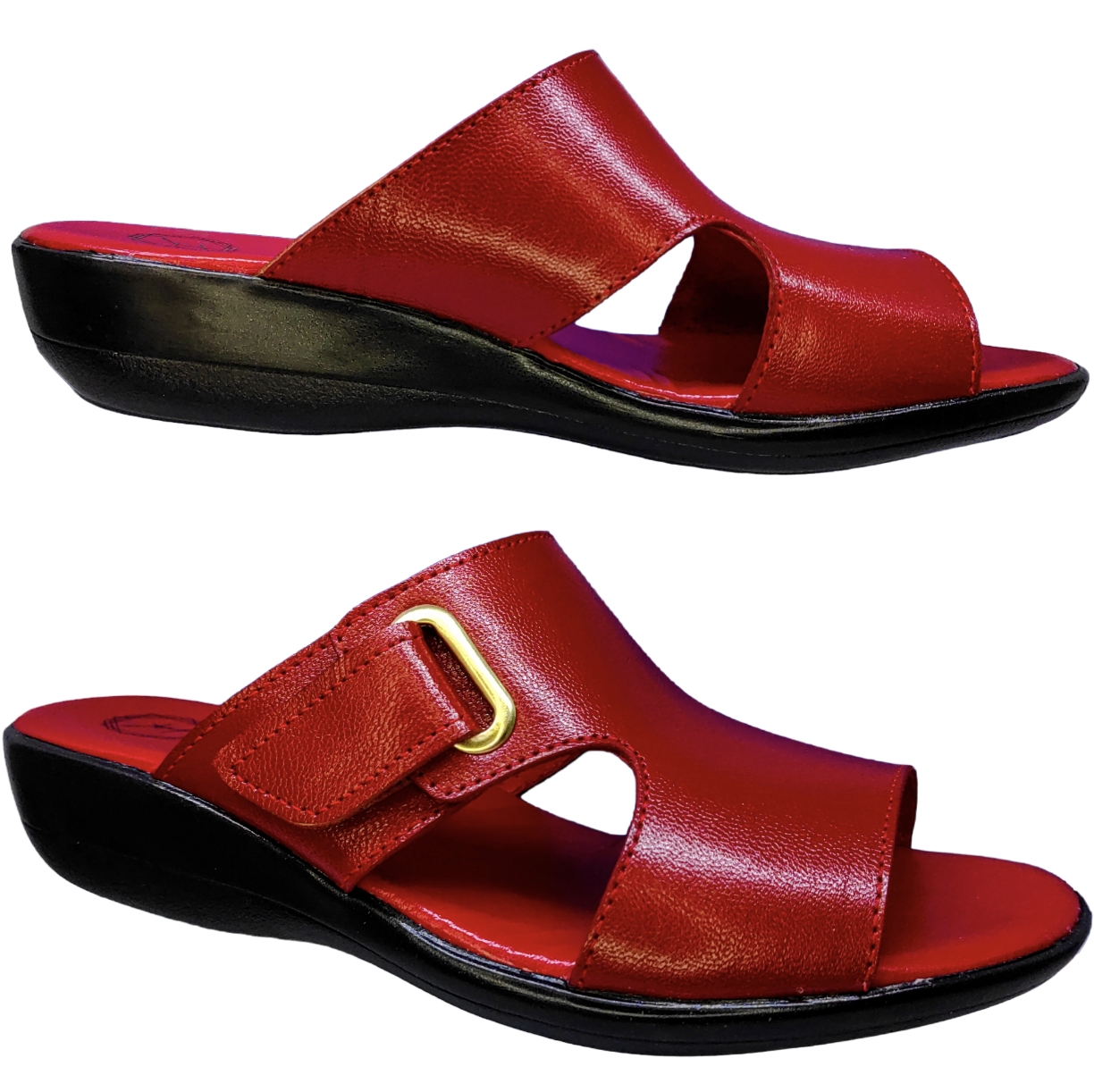 Sandalias de Mujer en Piel Cabra Acojinado Huarache Casual