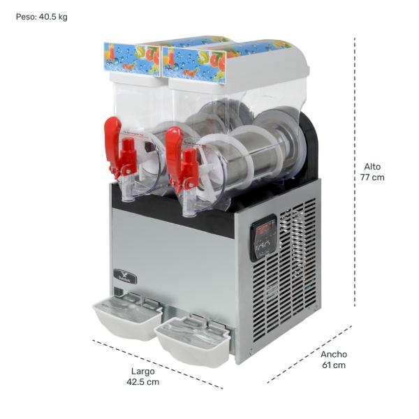 Maquina Para Frappe Smoothies Raspado 30 Litros Industrial