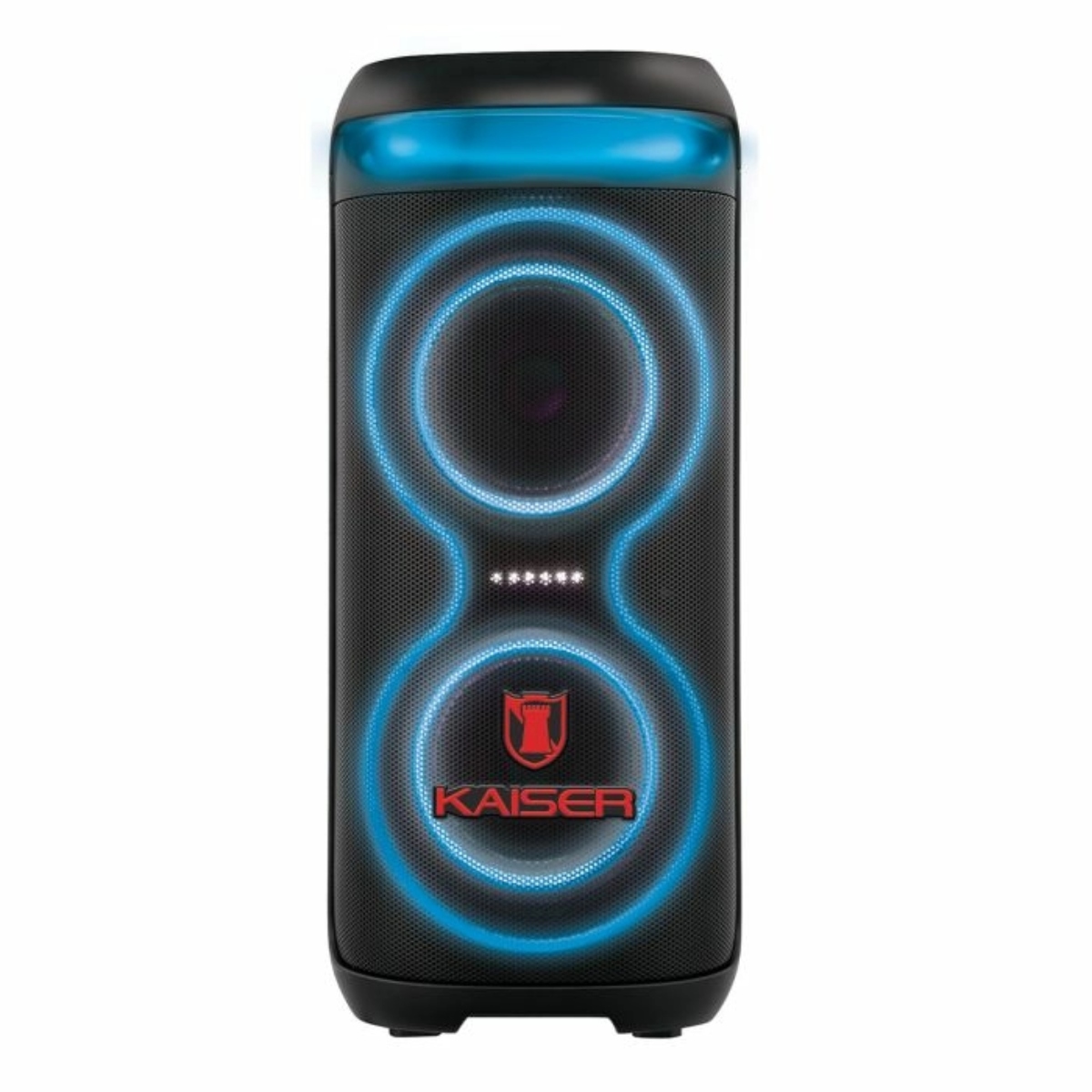 Bafle Recargable Kaiser MSA-2071 2 X 6.5" 20,000 W PMPO C/Micrófono ENDY9.