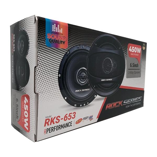 Par De Bocinas Rock Series RKS-653 6.5'' 3 Vias 45 Watts RMS