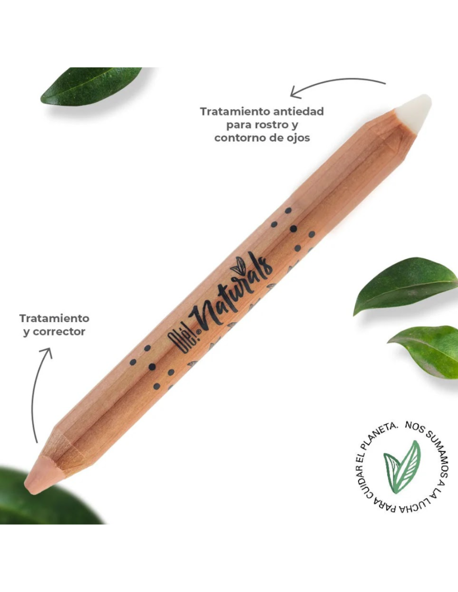Corrector Y Tratamiento Duo Jumbo Olé! Naturals Café Medio.