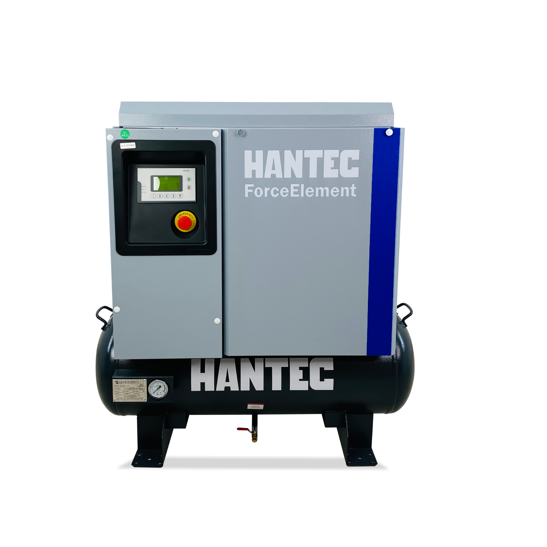 Compresor de Tornillo Force Element 5 HP con Tanque .