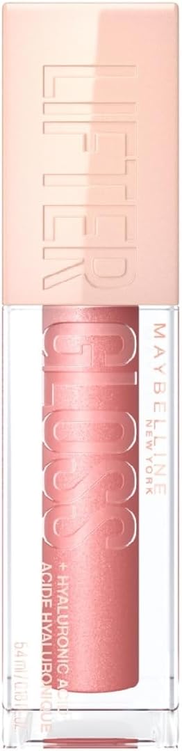 A Maybelline Brillo labial con ácido hialurónico, Lifter Gloss tono Moon, 5.4ml.