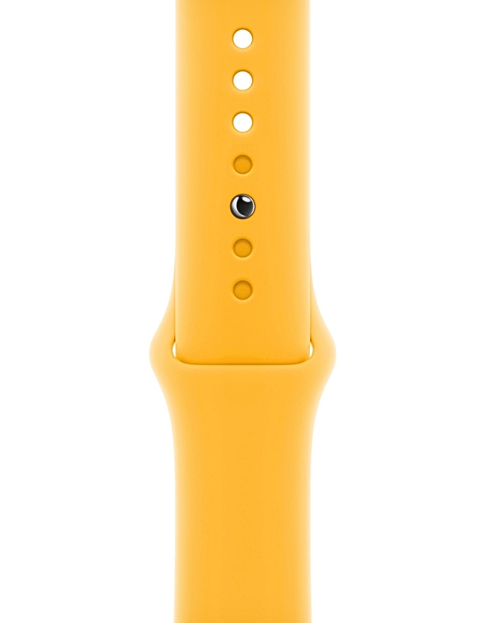 Correa para Apple Watch 42 mm amarilla.