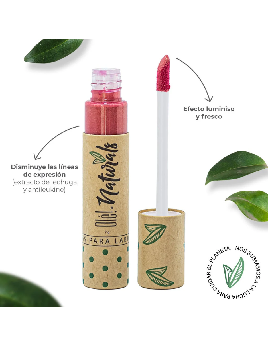 Lip Gloss ExtraBrillo Olé! Naturals Natural.