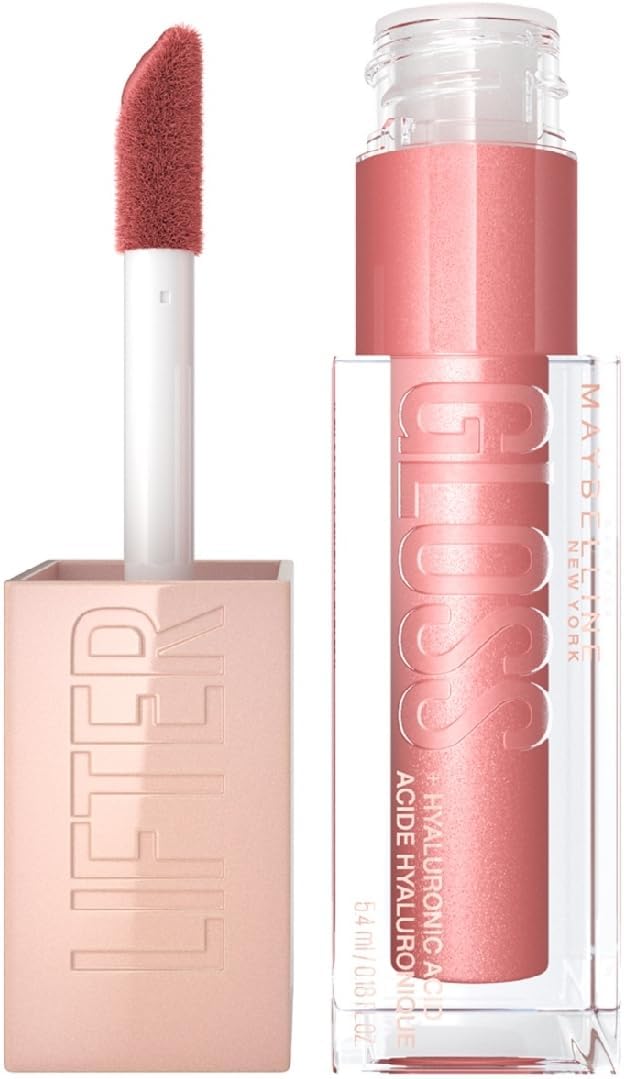 A Maybelline Brillo labial con ácido hialurónico, Lifter Gloss tono Moon, 5.4ml.