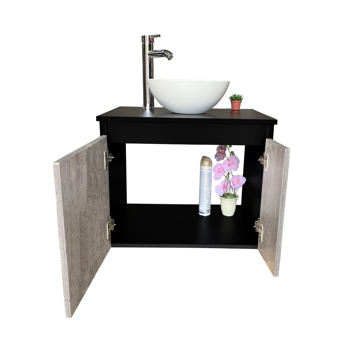 Mueble Gabinete para Baño con Lavamanos Y Monomando Ocean