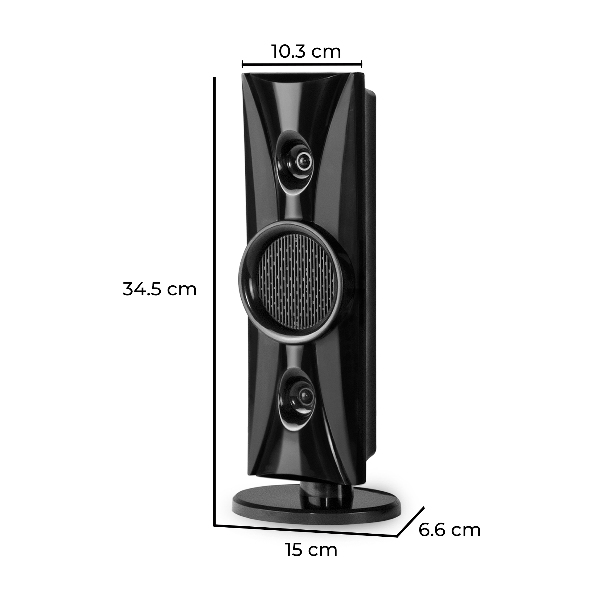 Steelpro Minicomponente Home Theater 8,000 W - Armony - b3.1 Color Negro Potencia Rms 475 W