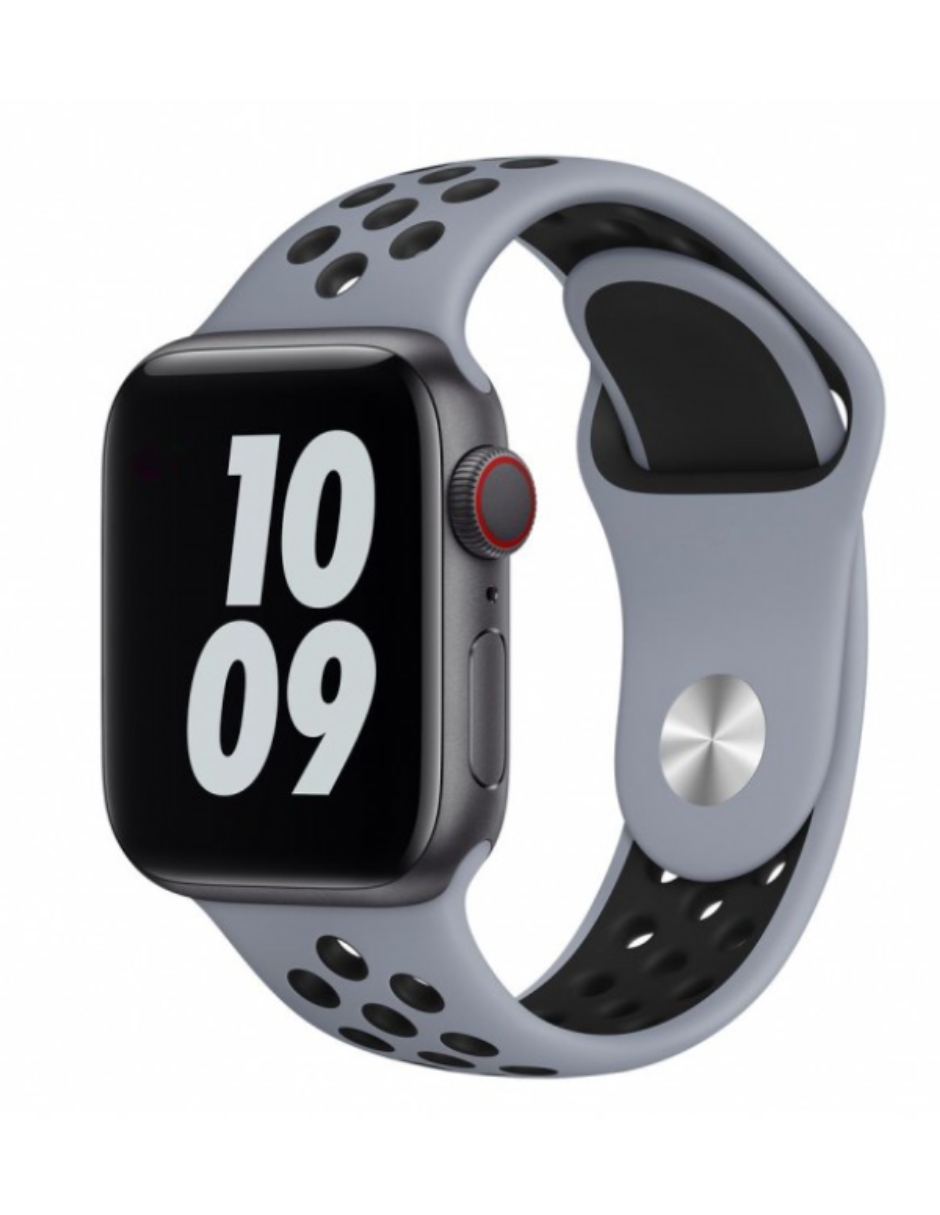 DEMO BAND APPLE WATCH N+ 38 PUR PLAT/BLK.
