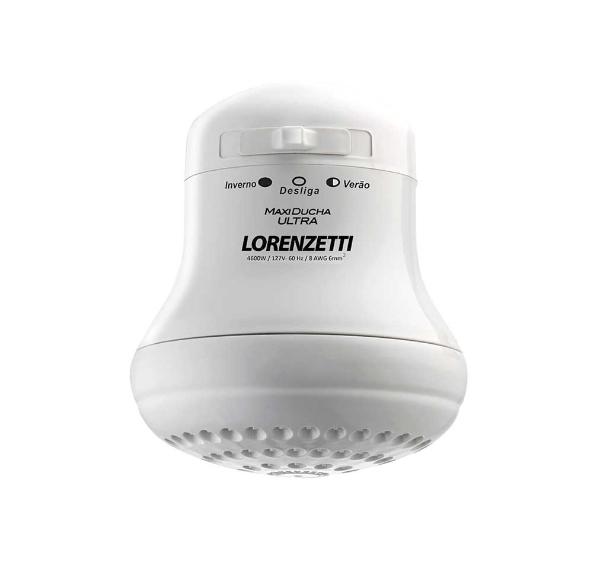 REGADERA ELECTRICA MAXIDUCHA ULTRA 3 TIEMPOS - 118 - LORENZETTI.